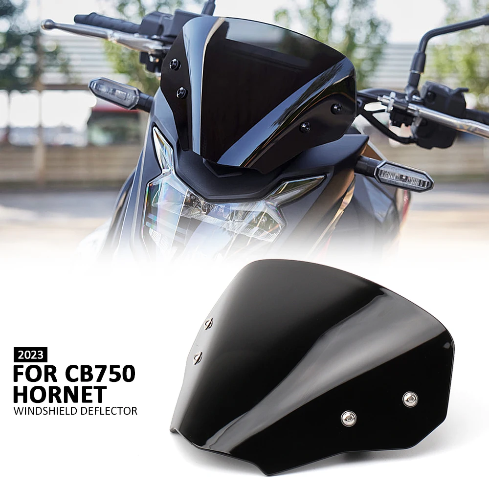 

Motorcycle Accessories 3 colors Front Windshield Visor Wind Shield For HONDA CB 750 Hornet cb750 CB750 HORNET 2023