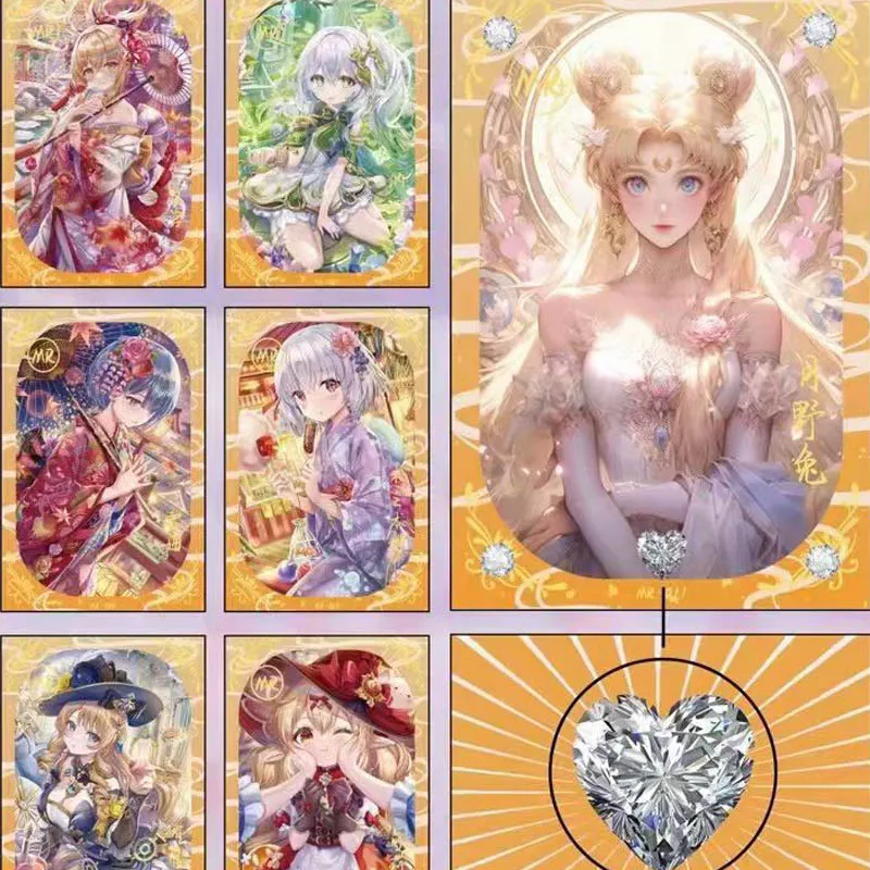 Wholesales Goddess Story Collection Card Beautiful Girl A Promise In The City A6 Diamond Card Qr Box Seduction Trading Cards