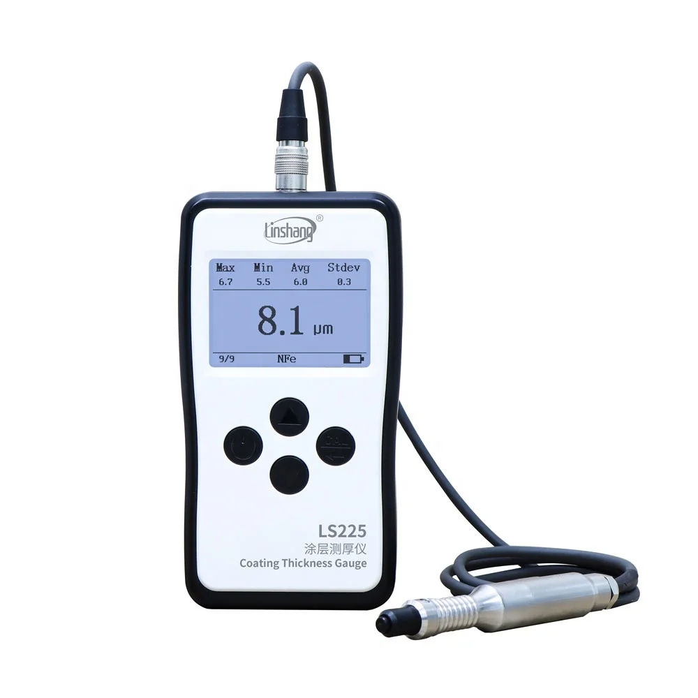 

Customization LS225+N1500 Eddy Current Thickness Gauge for Anticorrosive Anodic Coating on Copper Aluminium Alloy Plate Plastic