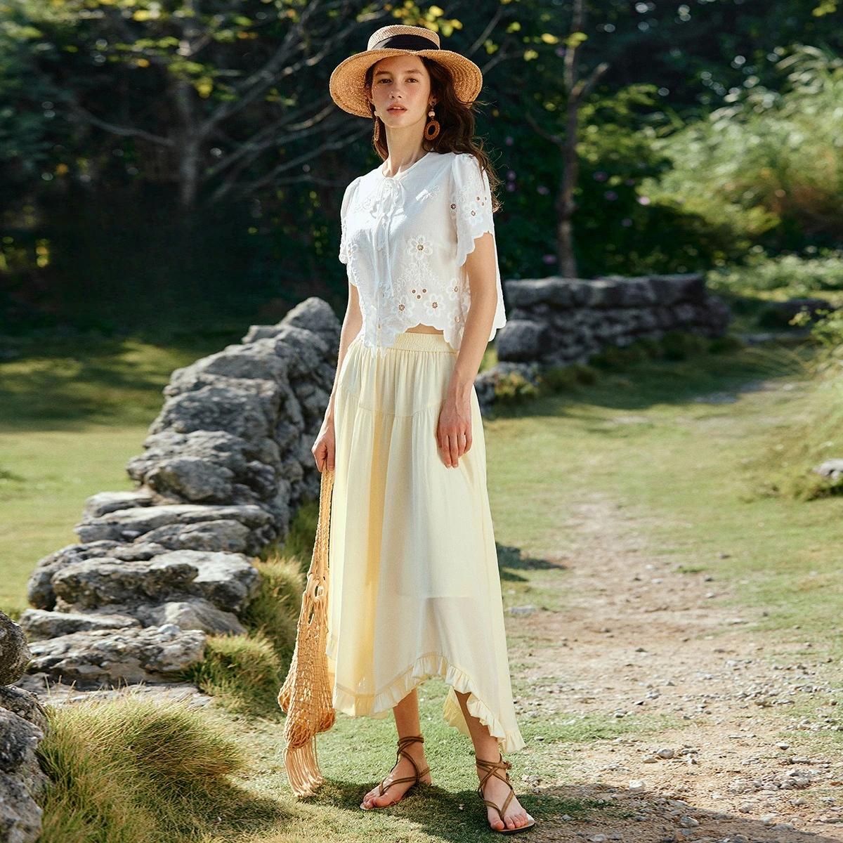OLrain Damen Bluse im französi – Crop Blouse Linen Bewertung und Preis