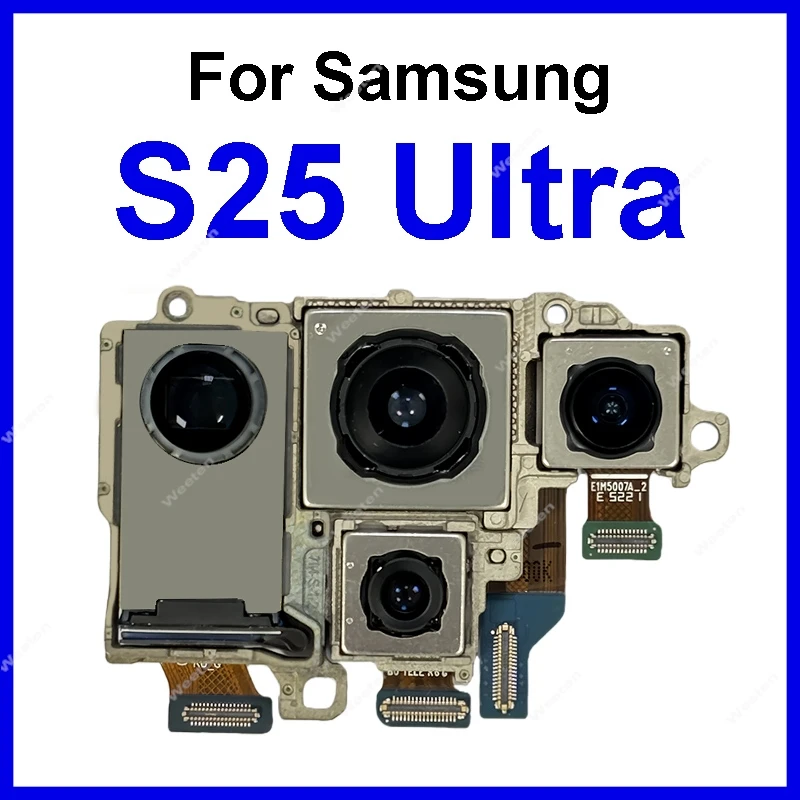Big back camera module For Samsung Galaxy S25 Ultra SM-S938B S938U S938N S9380 S938E Small Facing Camera Flex cable Repair Parts