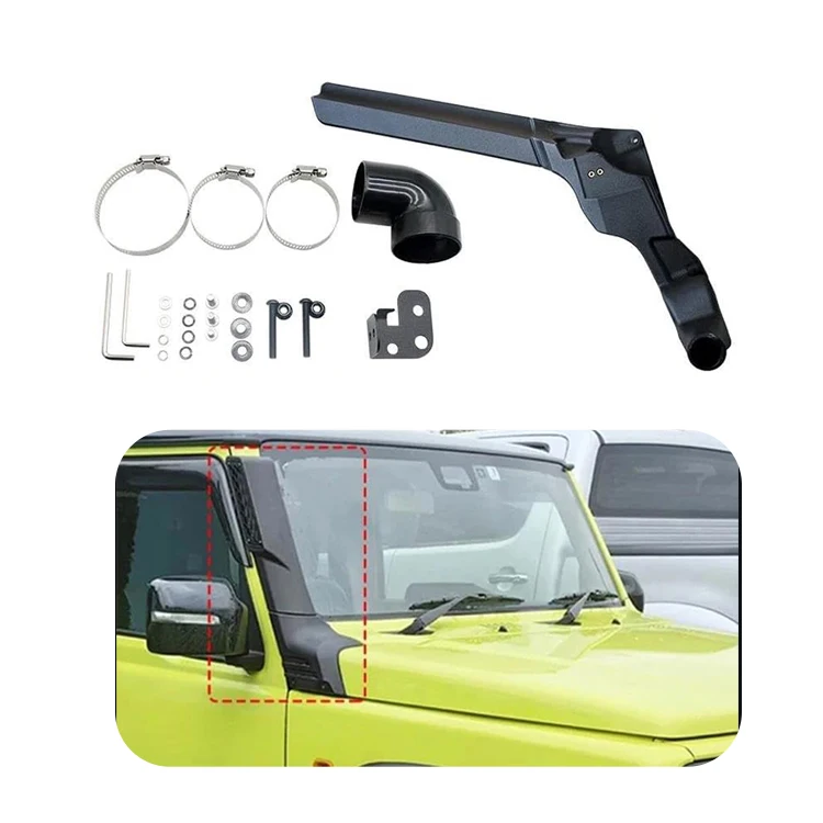 Ala voladora MusixiA, accesorios para coche, snorkel 4x4, sistemas de entrada de aire para coche, snorkel, manguera de escape para Jimny
