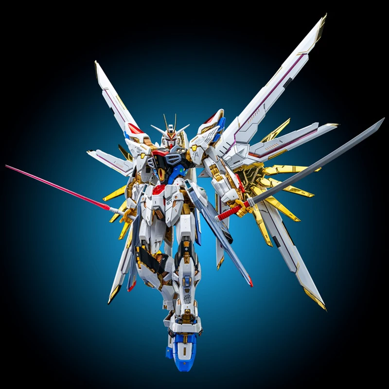 1/100 ZGMF/A-262PD-P Mighty Strike Freedom Flying Backpack Accessories Pack Modified Model Action Toy Figures Christmas Gifts