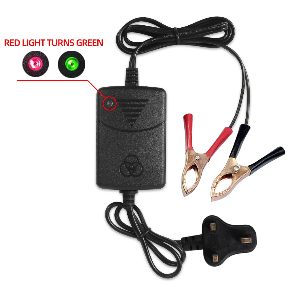 12V Automatic Car Battery Trickle Charger For Van Motorhome Caravan Motorbike Motorcycle