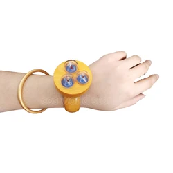 Pulsera de madera de Anime Nami Cosplay para mujer, puntero, reloj de pulsera, accesorio para disfraz de Halloween, carnaval, Roleplay