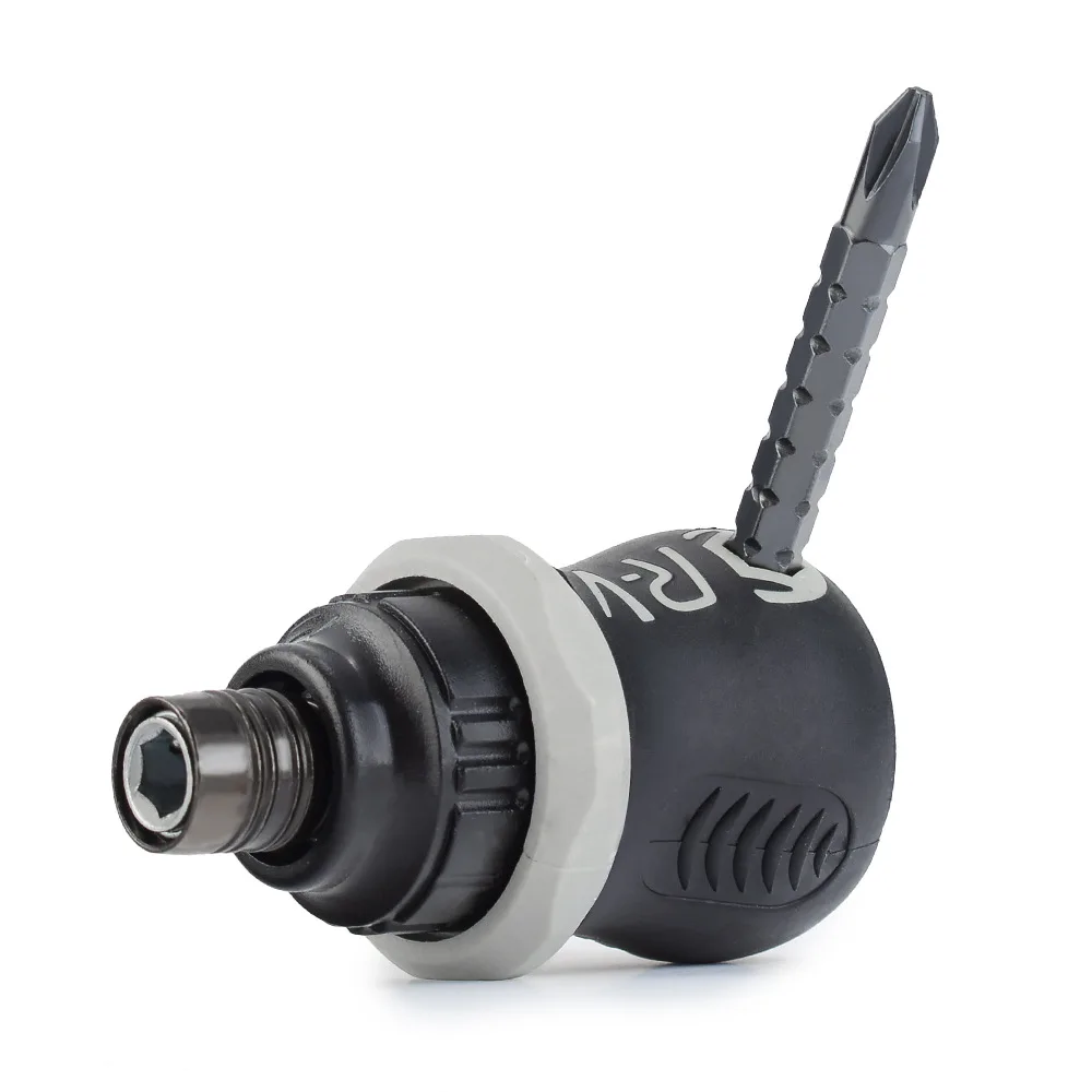 Mini destornillador de trinquete 13 en 1, juego de mango giratorio Crv, multiherramienta magnética tipo U Y en forma de cruz Phillips, cabeza triangular Torx