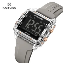 NAVIFORCE Brand Waterproof Led Watches for Women Sports Quality Digital Wristwatches Fashion Electronic Clock Relogio Feminino