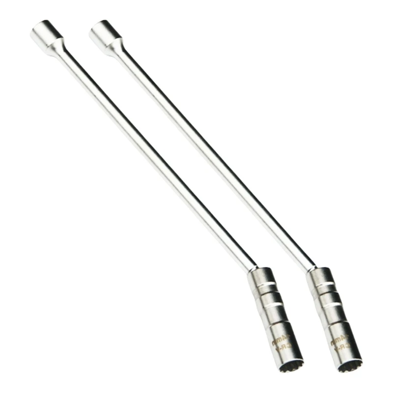 2Pcs 14mm 16mm Plugs Removal Tool Wrench Sleeve 3/8inch 12-Point Swivels Key Pull Out Plugs