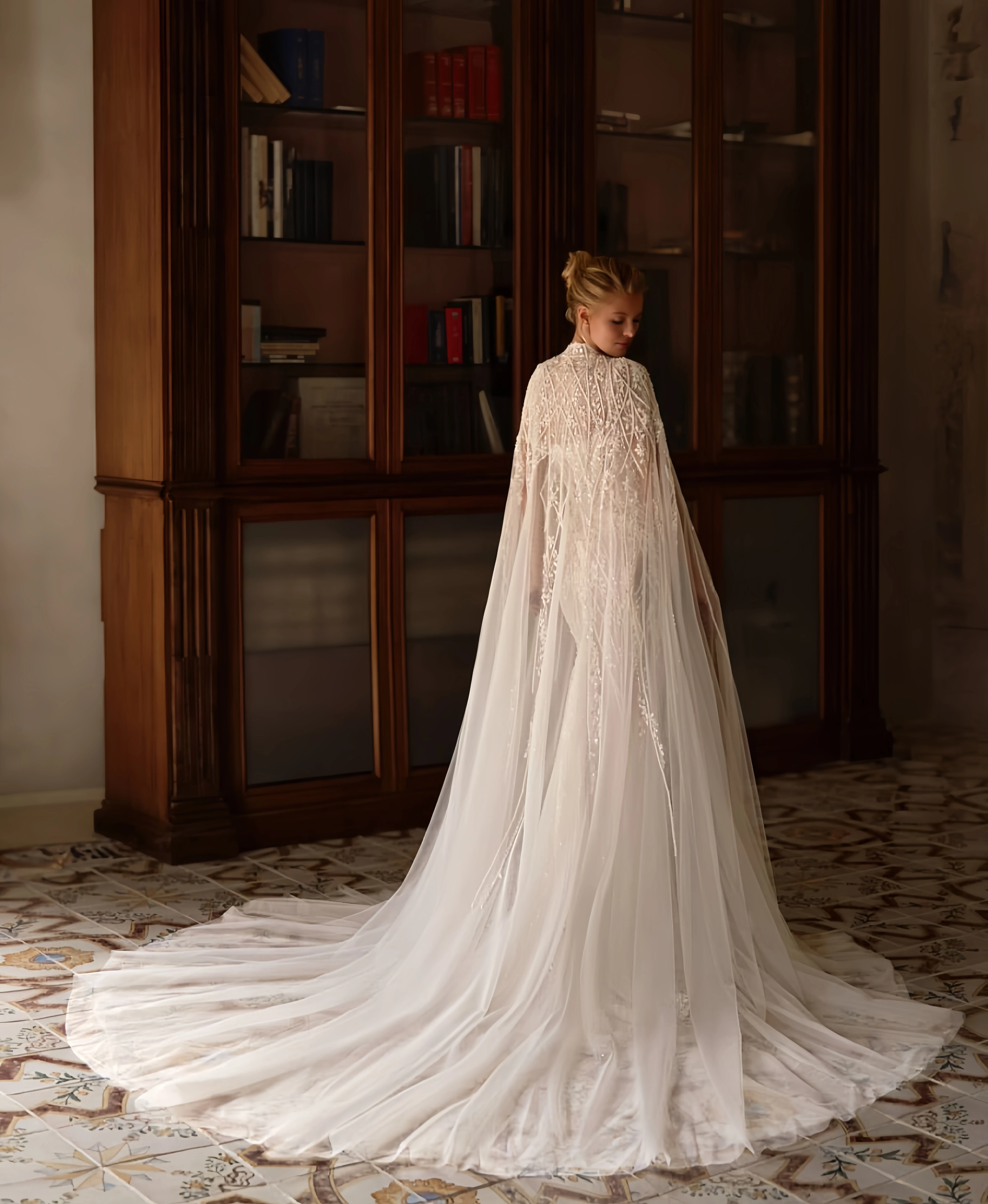 Customzied 얇은 어깨 끈, 달콤한 칼라, 민소매 섹시한 인어 웨딩 드레스, Estidos de novia amanda novias amanda novia