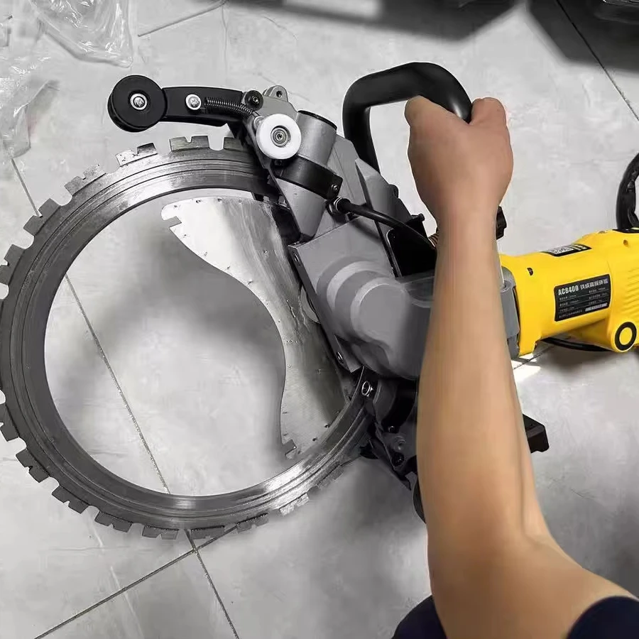 

Motor 220V Brushless Reinforce Concrete Cutter Handheld Wall Saw Ring Blade