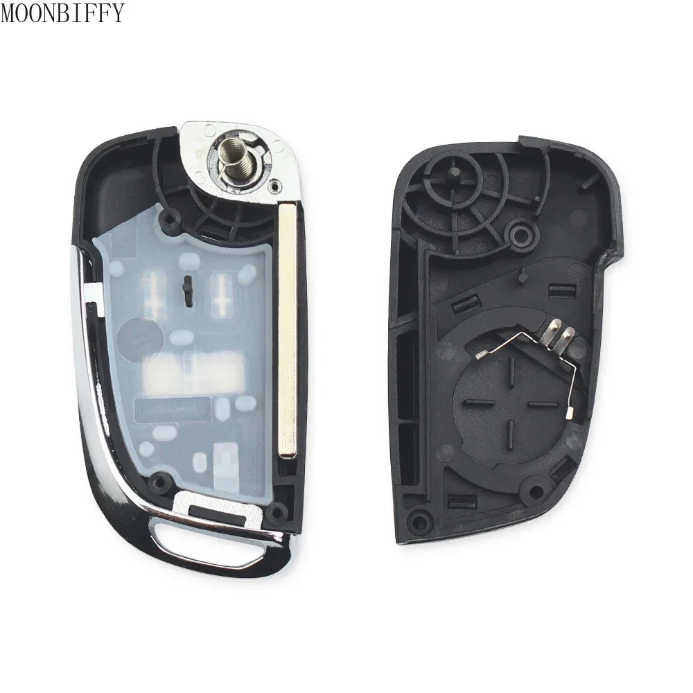 Coque de clé de voiture à distance pliante modifiée, adaptée pour Chevrolet Cruze, Epica, Lova, Camaro, Opel, SachInsignia, Astra Mokka, Buick