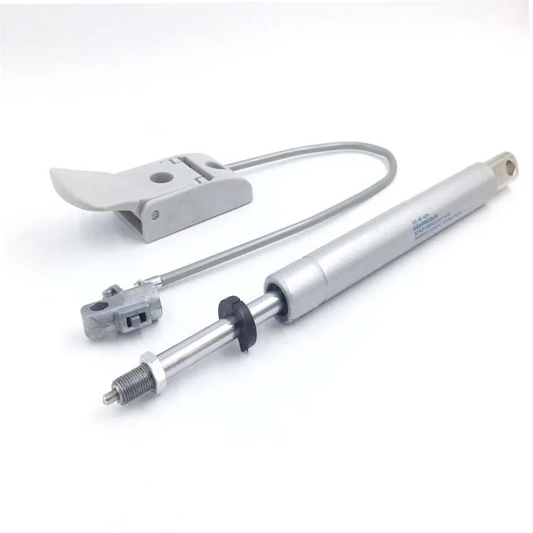 Multifunctional Study Desk Accessories Desk Cable-Controlled Damper, Hydraulic Gas Spring with Adjustable and Self-Locking Mech