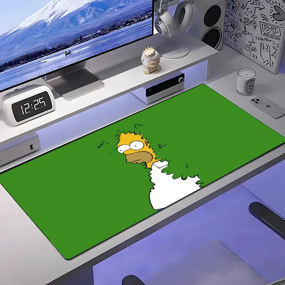

T-The S-simpsons Mouse Pad Large Anti-Slip Rubber Gaming MousePad Durable Desk Pad Thick Seam Edge Suitable For Office And Gamin
