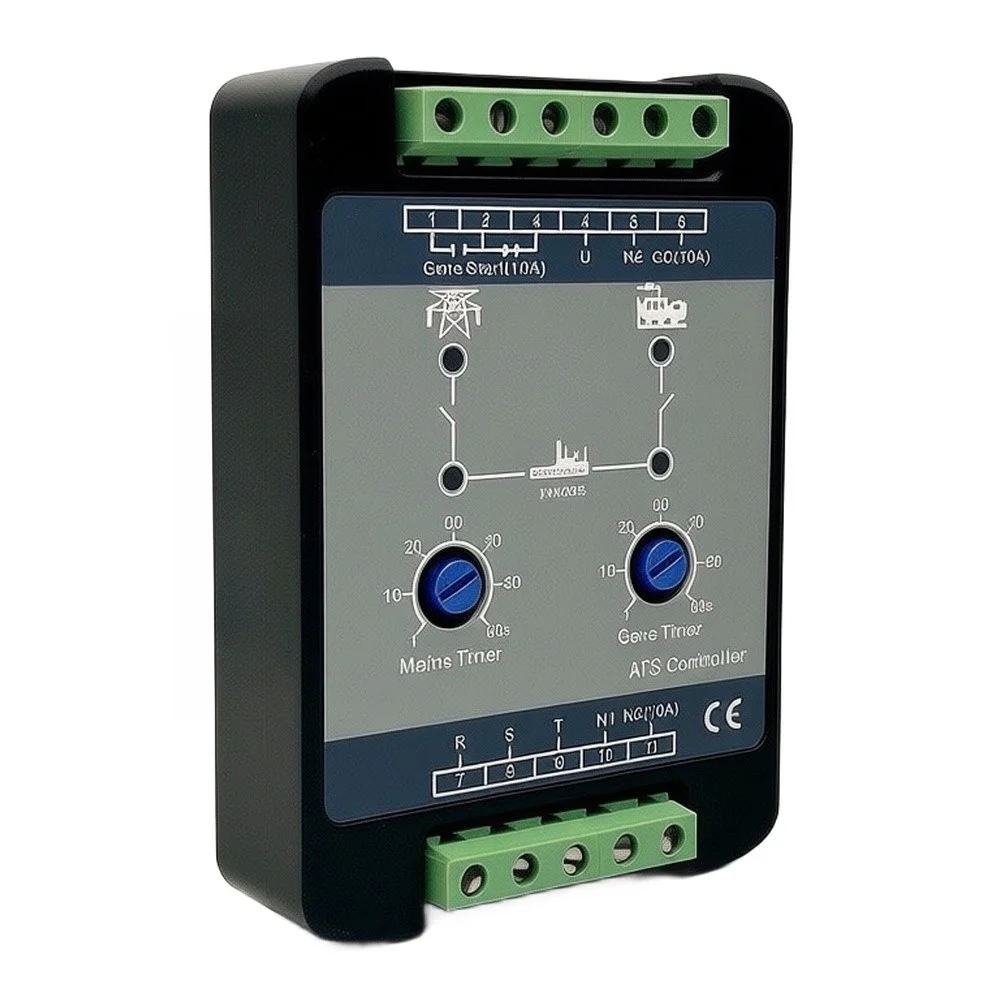 HAT310 Control Panel for Generator Installations with For ATS Functionality and Diagram-Guided Terminal Identification