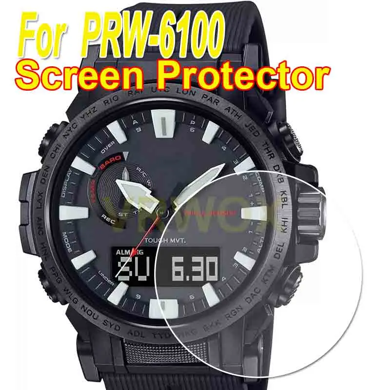 

2PCS/3PCS TPU Screen Protector For Watch AE-1500 PRW-6100YT-1B PRW-6100Y-1 PRW-6100YT-1 HProtector Nano Explosion-proof Film