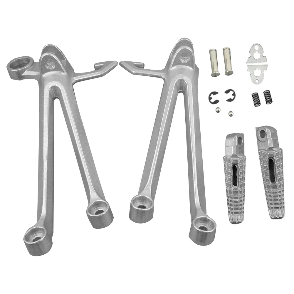 GSXR 1000 K7 Motorcycle Passenger Rear Foot Pegs Footrest Brackets for SUZUKI GSXR1000 2007 2008 Aluminum Alloy