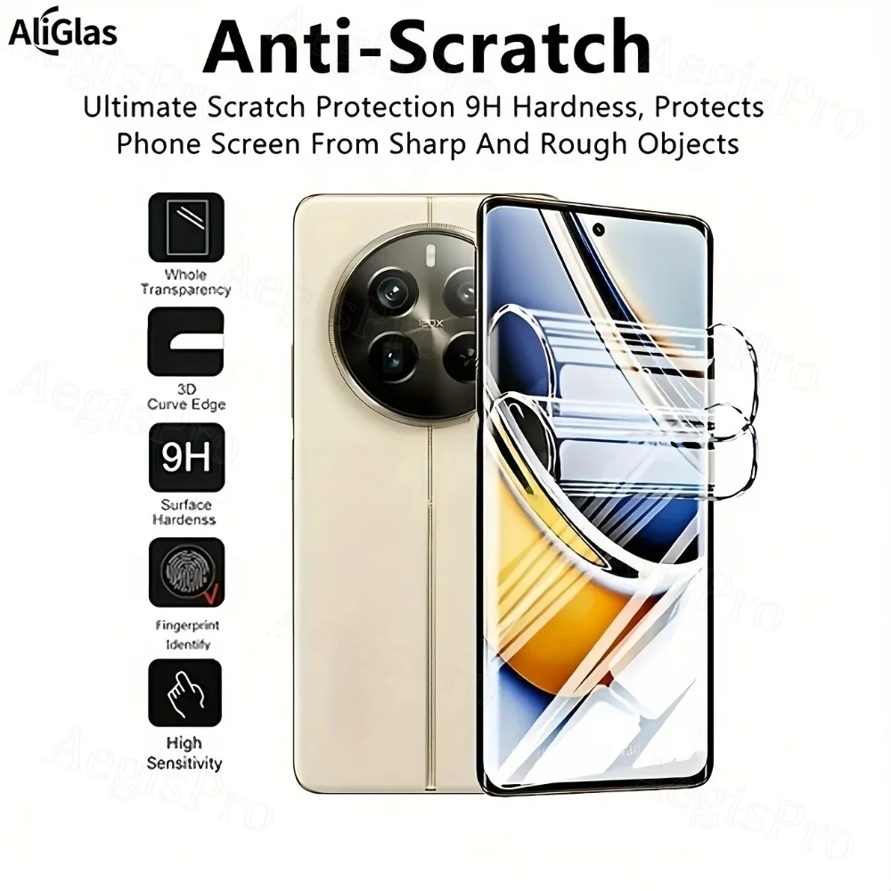 

2pcs Hydrogel Film Screen Protector Suitable for Realme 15T 15 pro 15 lite 14 Pro Plus High-Quality Touch HD Transparent