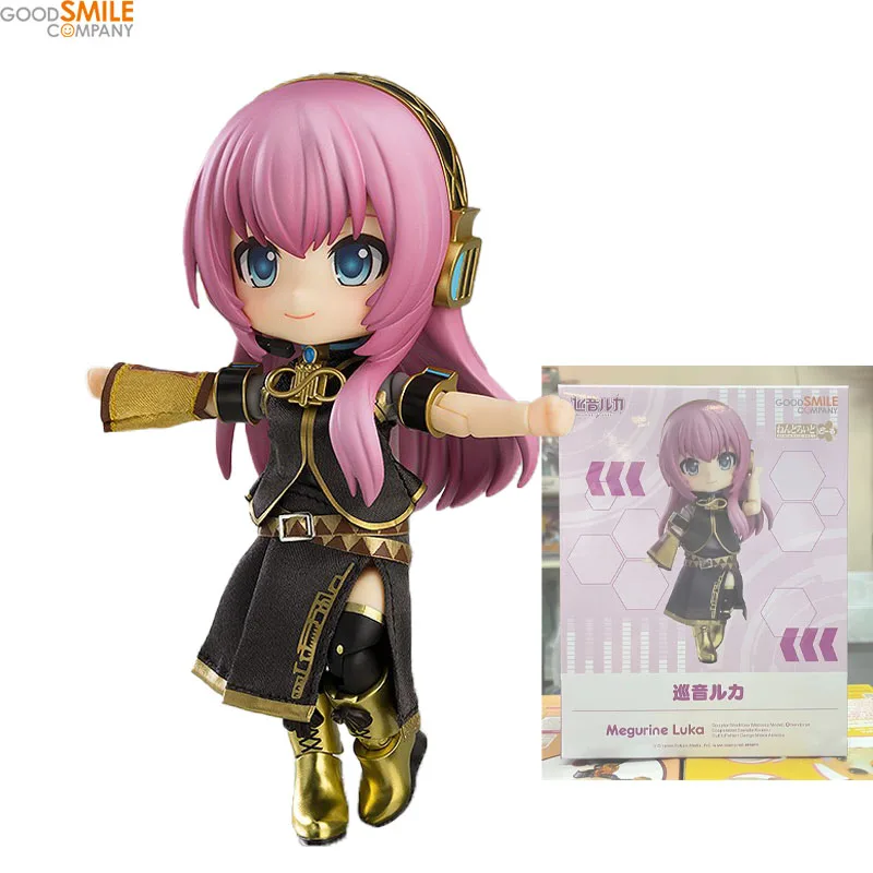 In Stock Original Good Smile Company Nendoroid Doll Vocaloid - Megurine Luka Anime Figure Action Figure Model Decoration Toys