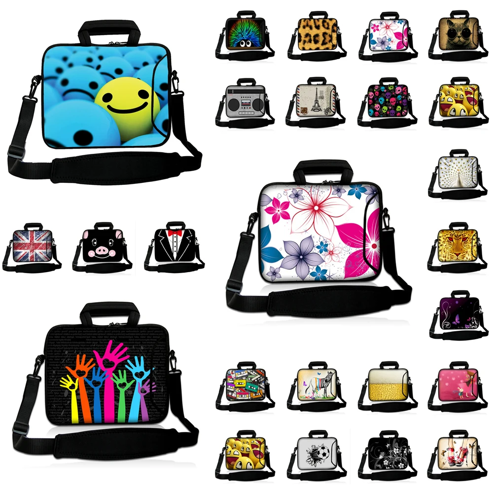 

Funda Portatil 10.1 Pulgadas Neoprene Tablet Sleeve Bag Case Shoulder Strap For Samsung Galaxy Tab S6 Lite IPad Air Pro 9.7 10.2