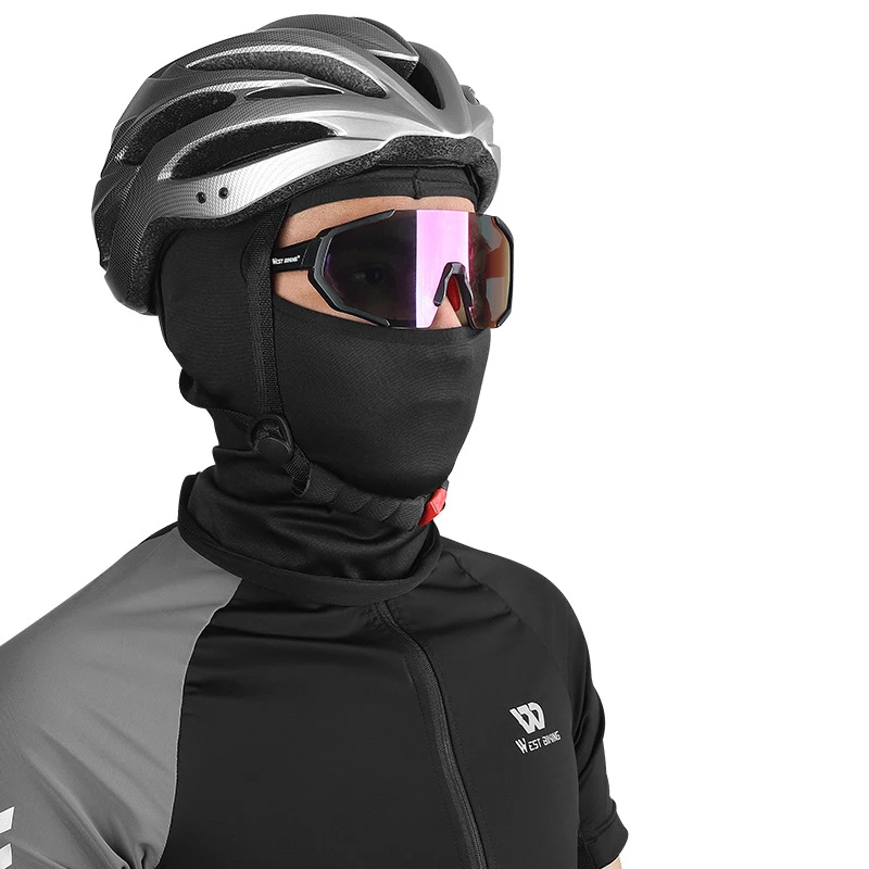 New 1pcs  Motorcycle Full Face Mask Men Women Wargame Cycling Ski Snowboard Wind Cap Winter Warm Neck Black Bike Outdoor - view 5
