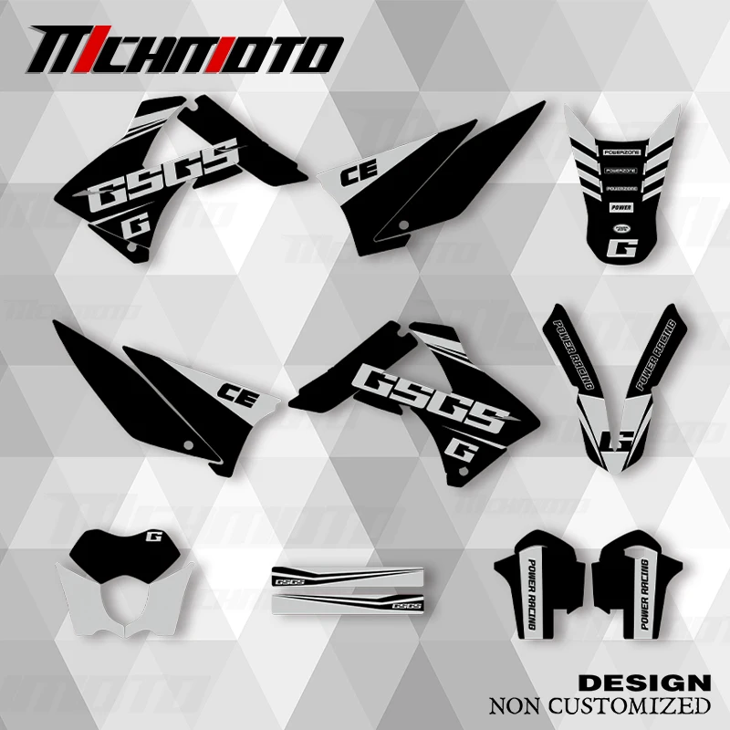 

MCHMFG новый стиль графические наклейки наборы наклеек для GASGAS EC MC 2010 2011 EC