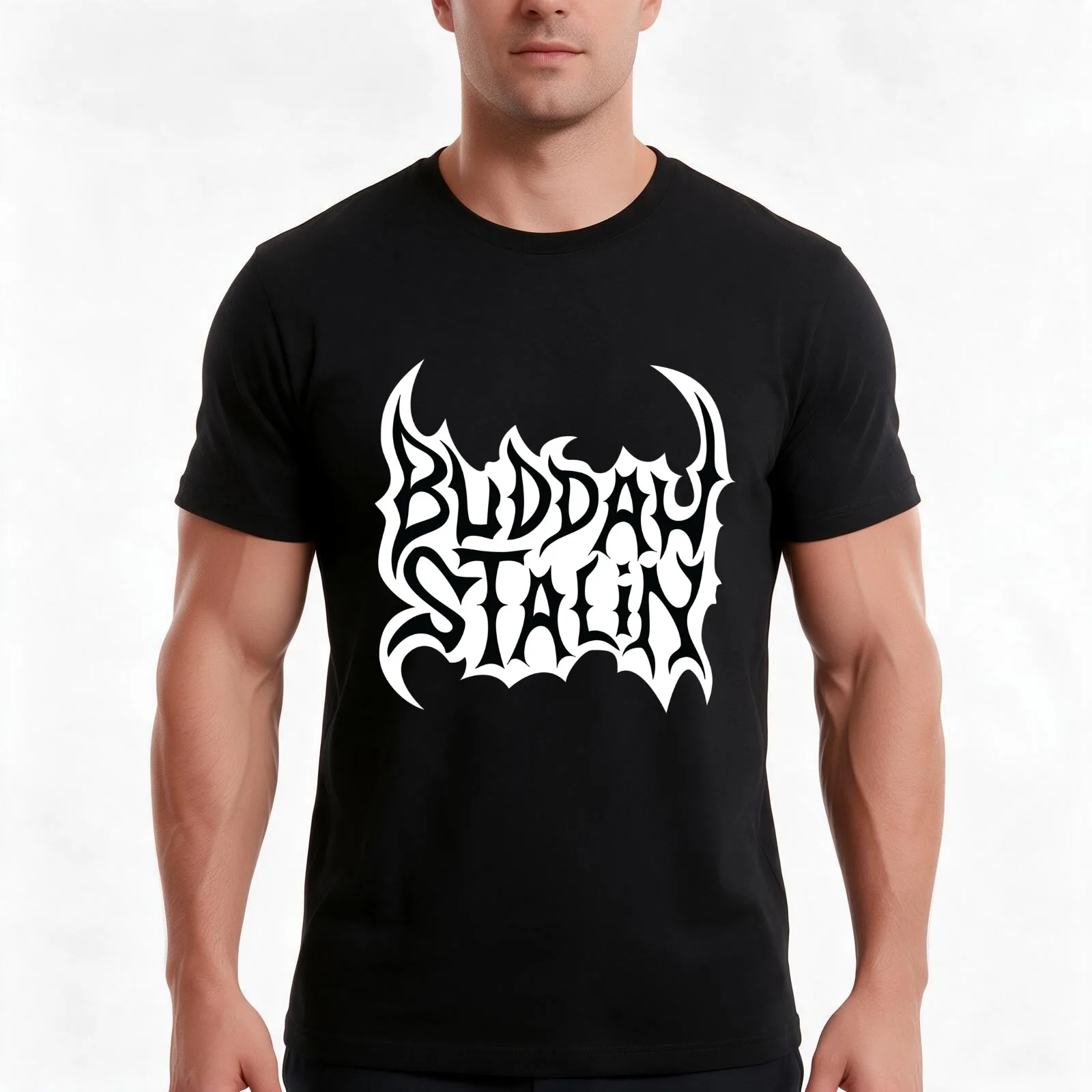 Strangers With Candy Buddah Stalin T-Shirt Summer Casual Cotton Tee Oversized Streetwear Tops Vintage Graphic Print