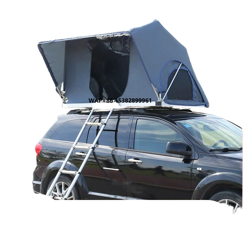 

Automatic Modern Waterproof Double Layer Aluminum Roof Top Tent 2.3m Telescopic Ladder High-Density Mattress Easy Install One