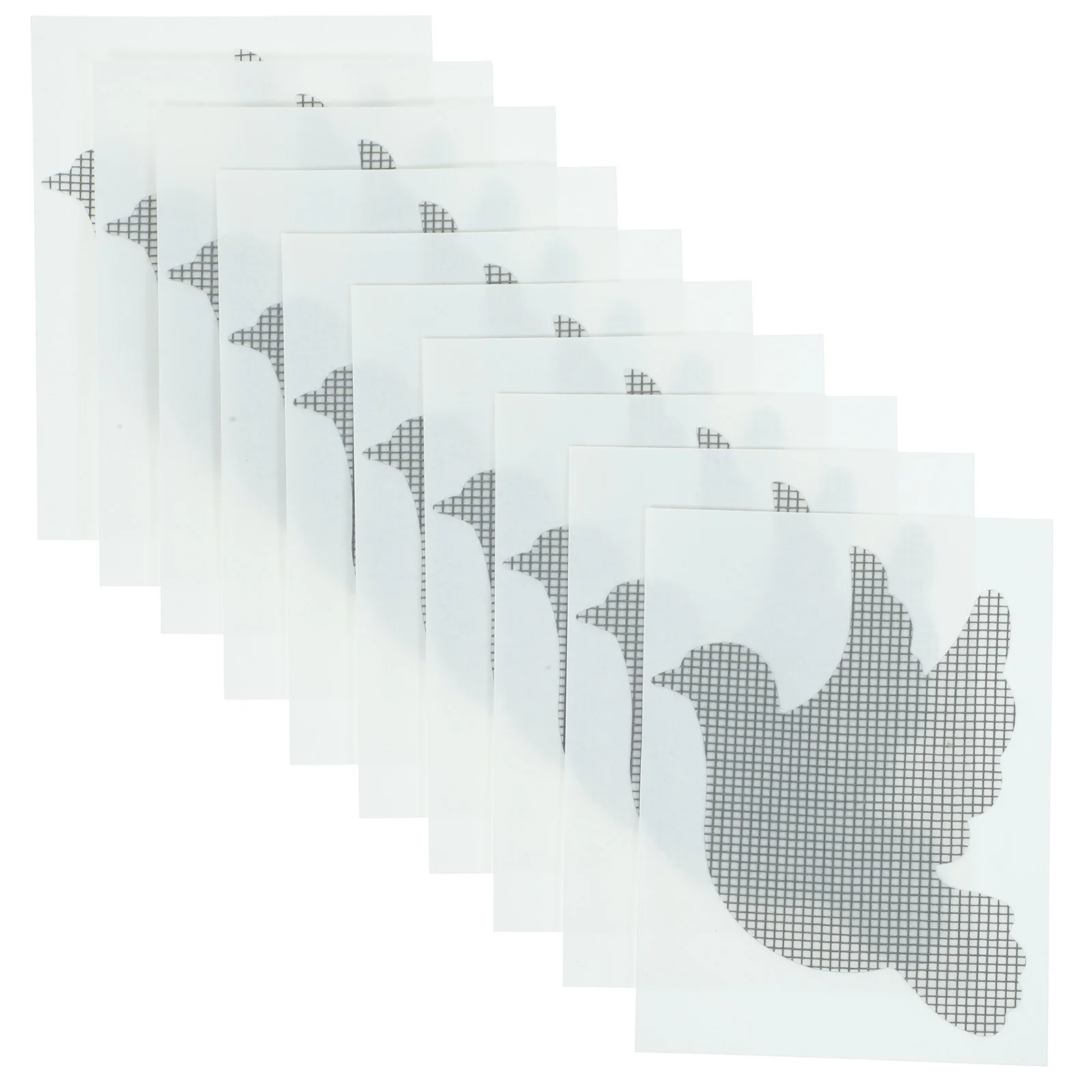 

10pcs Screen Kit Gauze Patch for Windows Doors Prevent Insects Mosquito Mesh Density Screen Patch Repair Kit Hardware
