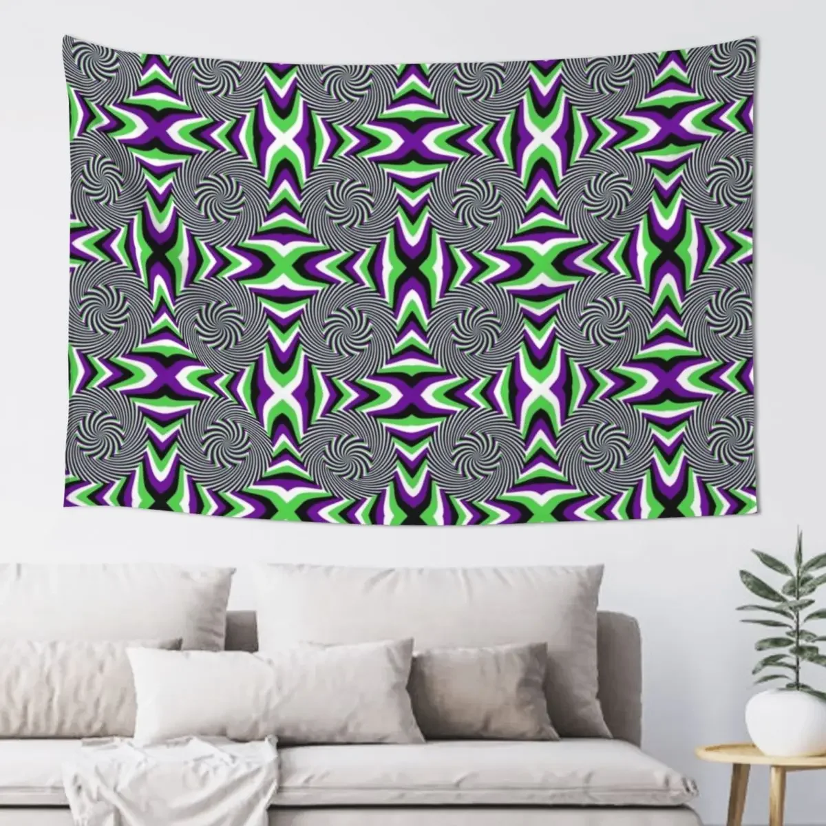 Dark Hypnosis Tapestry Living Room Decoration Decoration Aesthetic Wall Hanging Tapestry