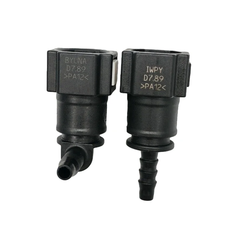 7.89 ID4 5/16 SAE Kraftstoffleitungs-Schnellkupplung aus Kunststoff, 7,89 mm Buchsenanschluss, Verbindungsstück für Benzin und Diesel für Autos, 2 Stück – Detail 4