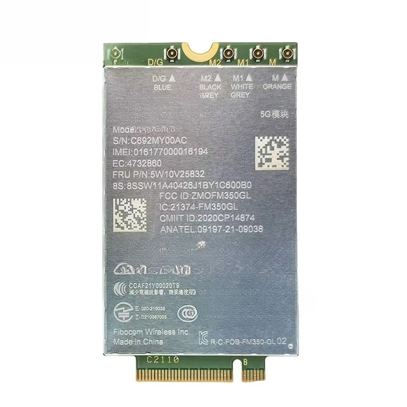 

Suitable for Lenovo FRU FM350-GL T14s X13 Gen3 X1 Carbon 10th 5G module