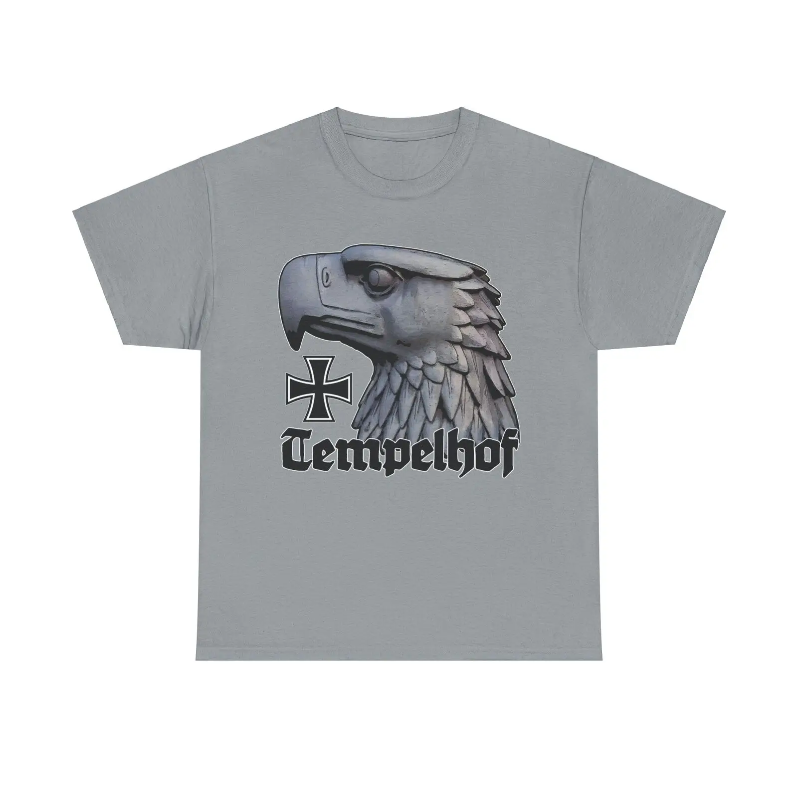 II wojna światowa niemiecka świątynia Luftwaffe Yard głowa orła T-Shirt 100% bawełna O-Neck z krótkim rękawem letnia koszulka męska na co dzień rozmiar S-3XL