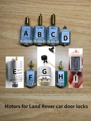 Actuador de bloqueo de puerta de coche, motores para Land Rover 75 Discovery Freelander MG ZT Range Rover y Range Rover Evoque/L322/L405/Sport L494
