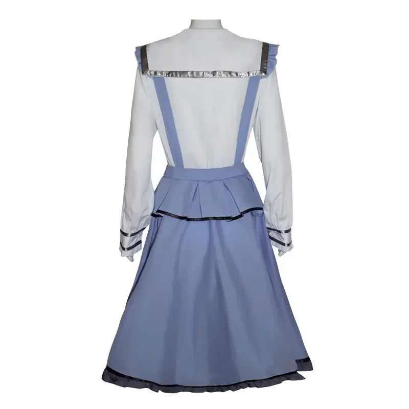 Robe de Cosplay Colorée Akira ata Yazaki pour Fille, Tenue de Femme de Chambre pour Halloween et Carnaval, Nouvelle Collection 2024