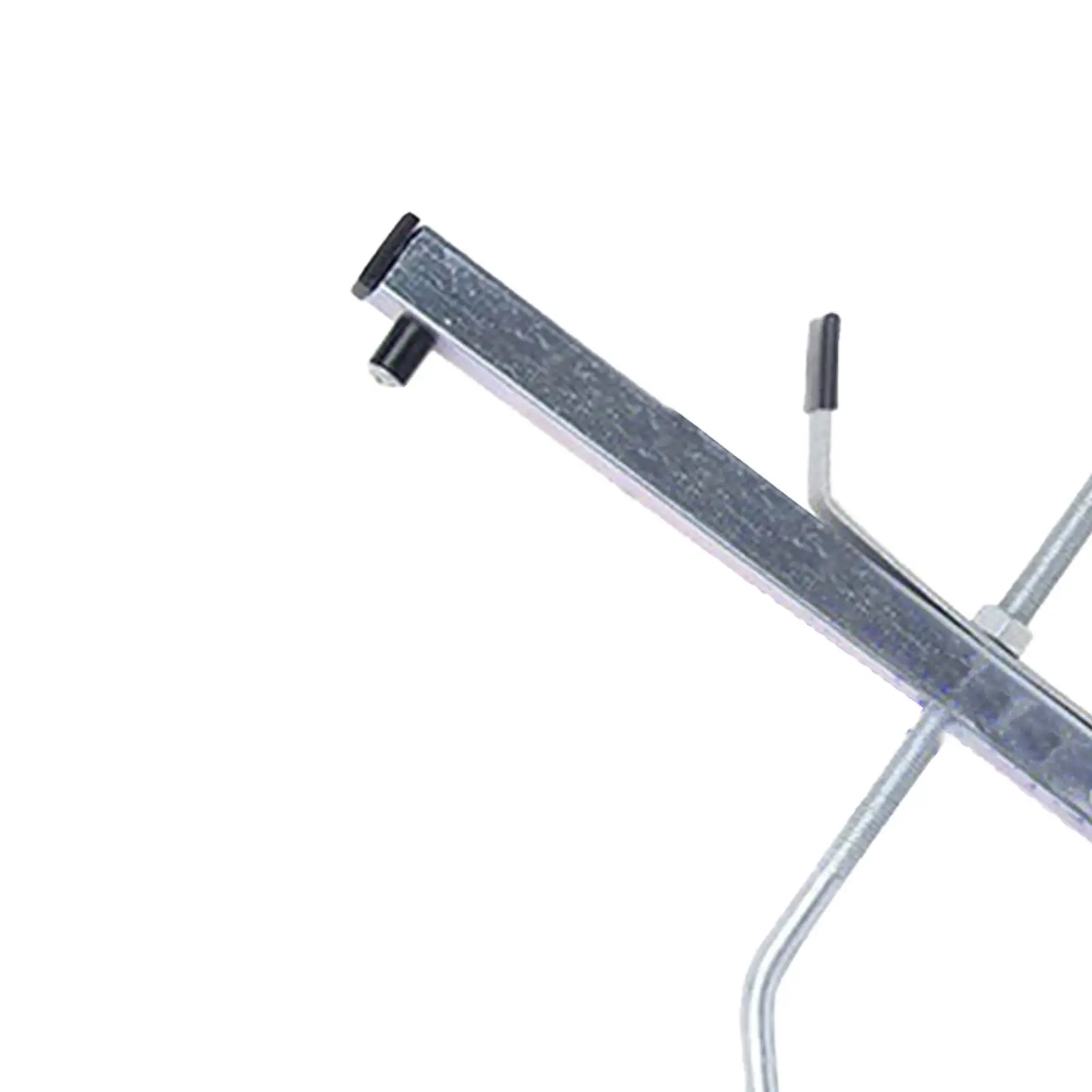 سقف سلم للسيارة حامل سلم عالمي مع قفل للمركبات #5