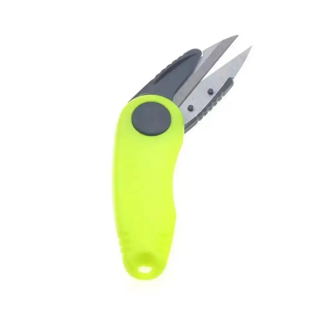 Stainless Steel Folding Scissors Foldable Design Durable Construction Fishing Line Cutter Rust Proof Multifunction Tool