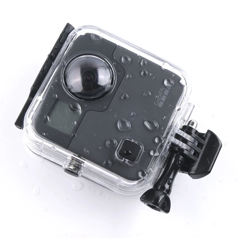 For Gopro Accessories Fusion 360° Underwater Diving Waterproof Case Housing Protect Cover Frame For Fusion Action Camera Box