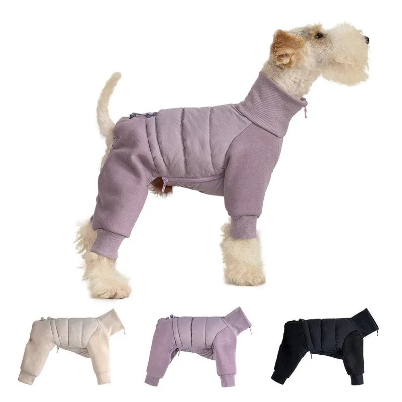 

New Arrival Waterproof Dog Jacket Fashionable Polyester Pet Harness Coat Winter Designer Clothing for Dogs Wholesale