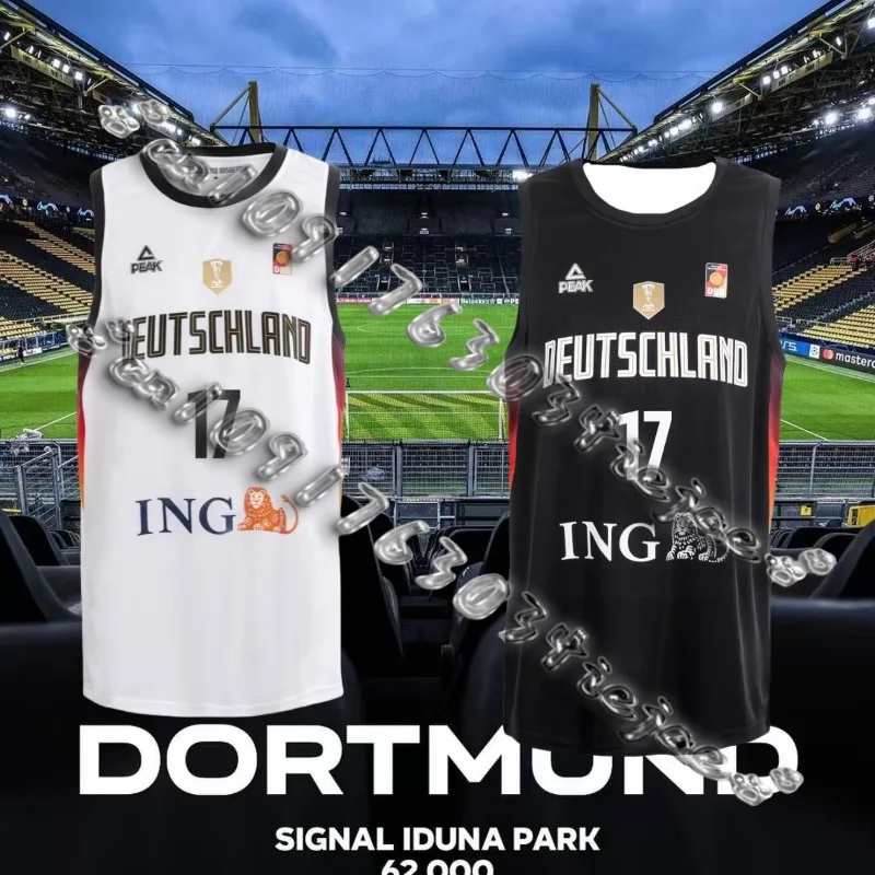 

MOTO 2024-25 Basketball Outdoor Bundesliga Germany Jersey Champions Edition #4 #17 National Team Adults KIDs