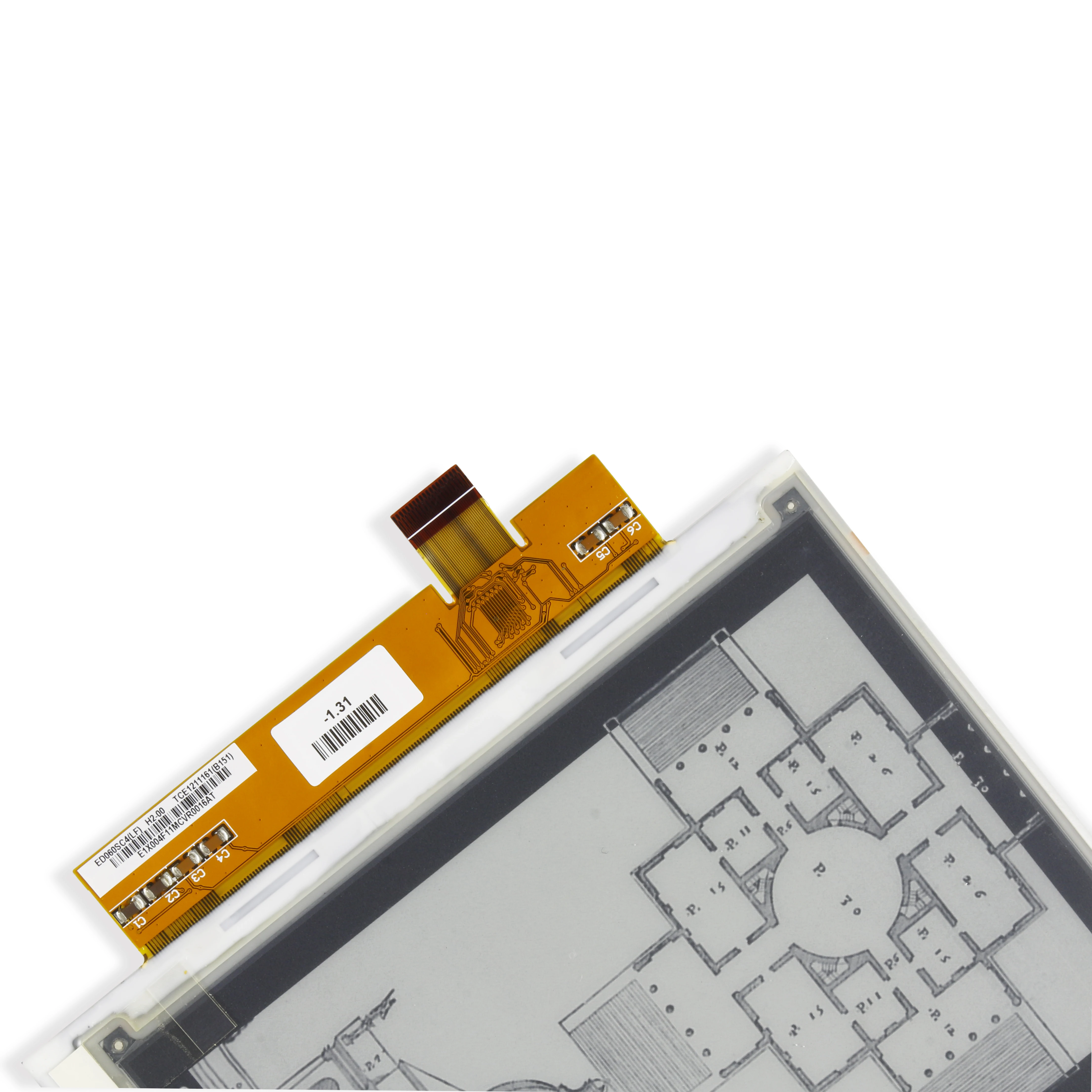 ED060SC4 LB060S01-RD02 e-ink LCD DISPLAY SCREEN For kindle 2  Pocketbook 301/603/611/612/613 PRS-505 screen Repair Replacement