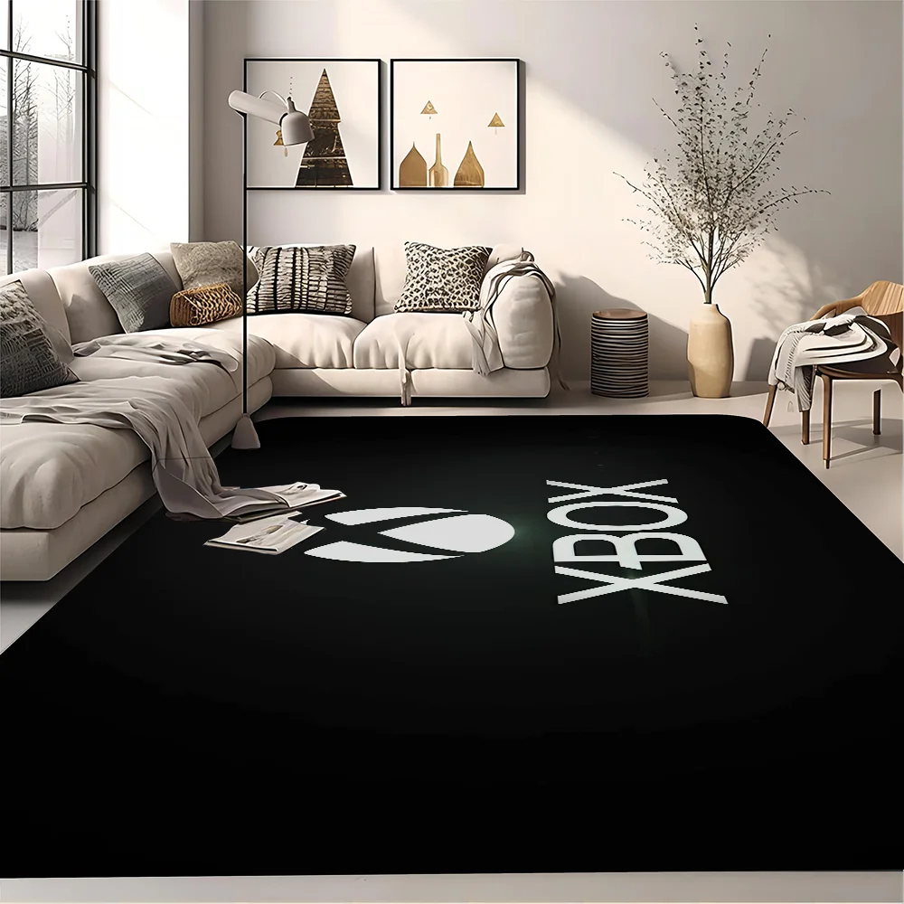 Gaming X-xboxs Hallway Carpet Washable Non-Slip Living Room Sofa Chairs Area Mat Kitchen Doormat Area Rug
