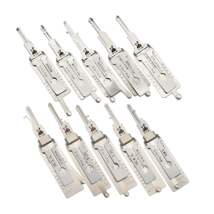 Original Locksmith Supplies LISHI PICK 32 PCS In 1 Lockpick Set Tool Set Professional Locksmith Tools Lock Picking Kit