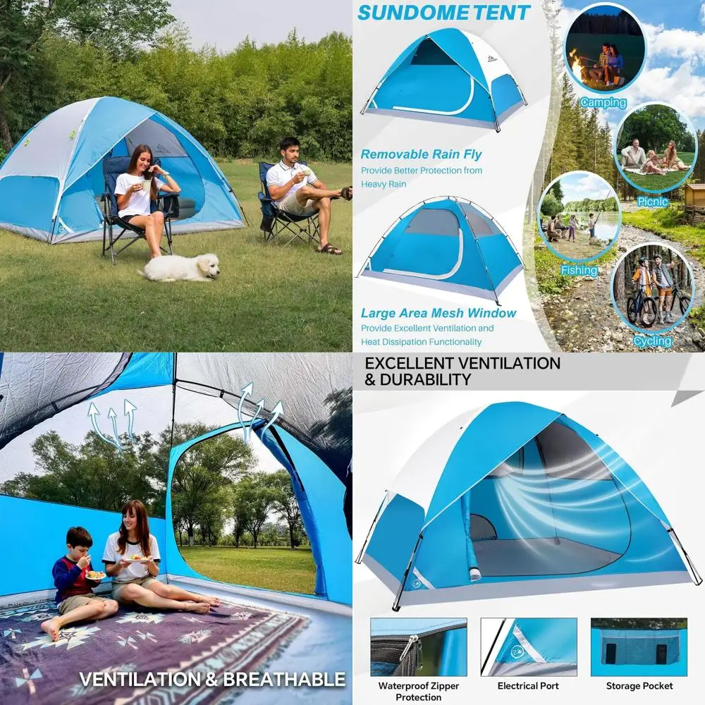 1/2/4/5/6 Person Do… - image