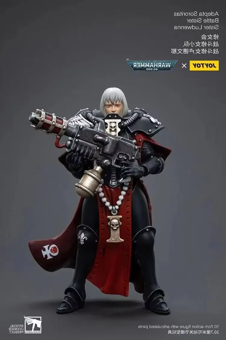 

JOYTOY Adepta Sororitas Battle Sister Sister Ludwenna Warhammer 40K Action Figure Doll Decoration Gift Collection Original Model
