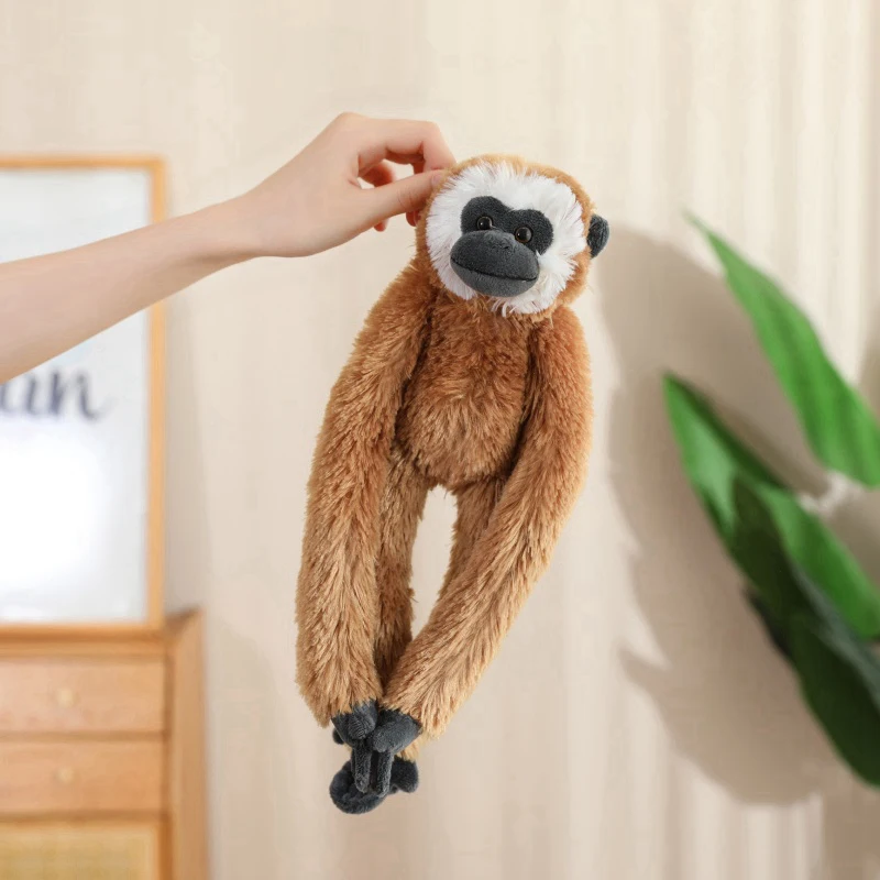 50/70CM Schöne Lange Arm Affe Suspension Plüsch Spielzeug Kreative Simulation Ausgesetzt Faultier Orang-utan Lemur Plushie Kissen puppe – Detail 13