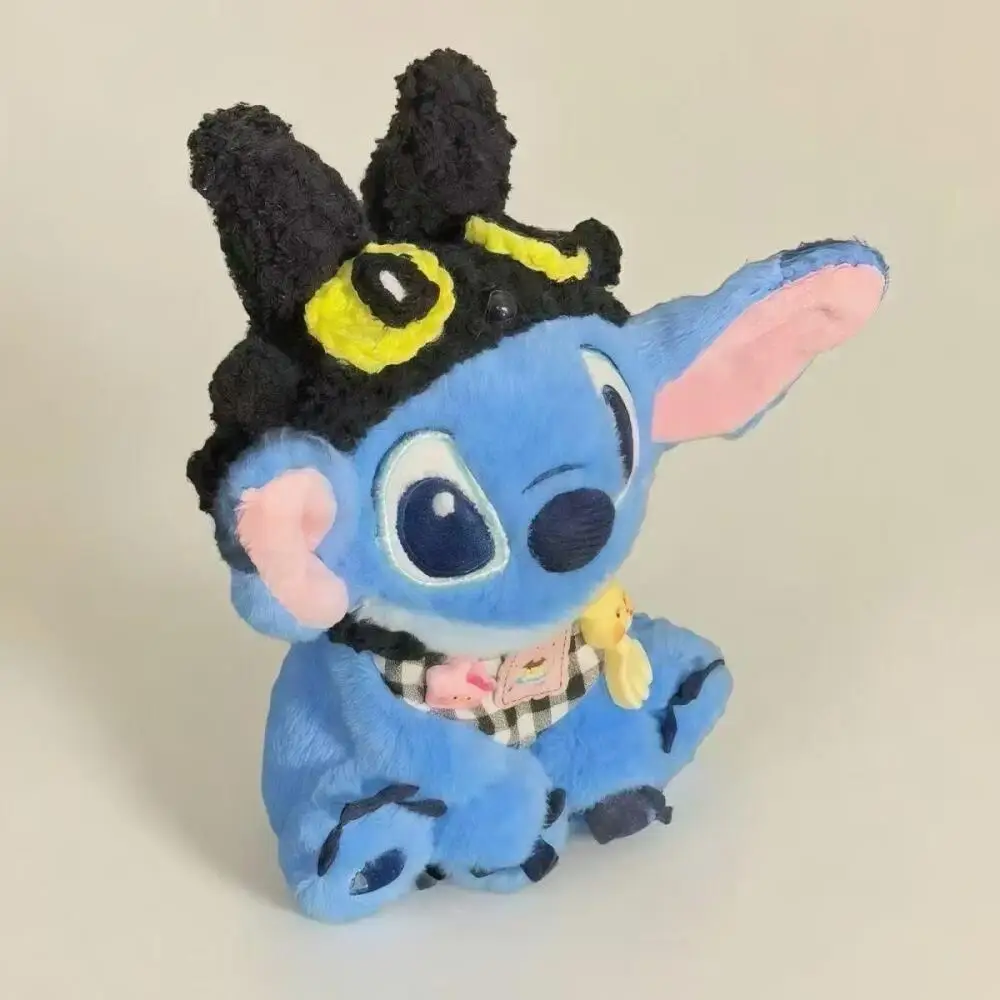 ตุ๊กตาดิสนีย์ลิโลแอนด์สติทช์แต่งตัวเป็นดอกไม้หลากสี ขนาด 15 ซม. พวงกุญแจตุ๊กตาขนนุ่ม ของตกแต่งกระเป๋าเป้ ของขวัญคริสต์มาสสำหรับเพื่อน