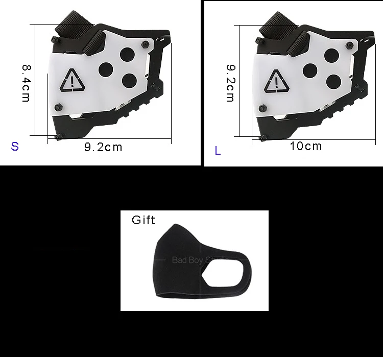 خوذة قناع تنكري من Game CyberPunk للنساء، قناع ميكانيكي للخيال العلمي، ملحقات مهرجان الموسيقى، أقنعة حفلات الهالوين