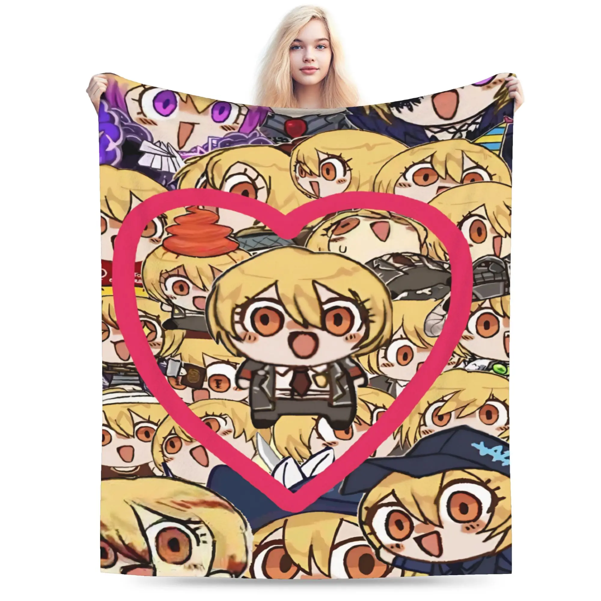 Limbus Company Project moon Accessories Blankets Ultra-Soft Flannel  Throw Blanket Comfortable Rug Piece