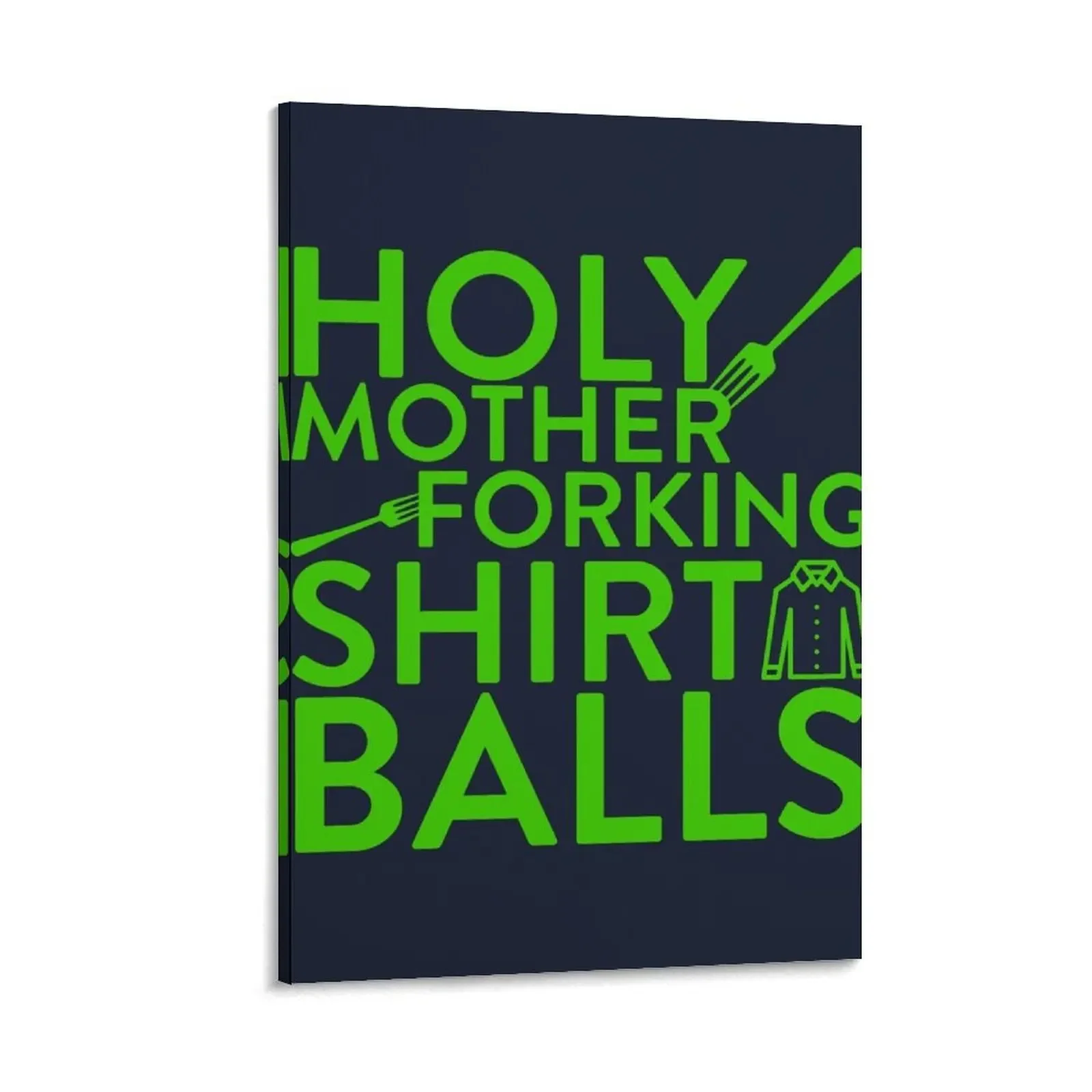 

Holy Mother Forking Shirt Balls Canvas Painting anime room decoration accessories luxury home decor