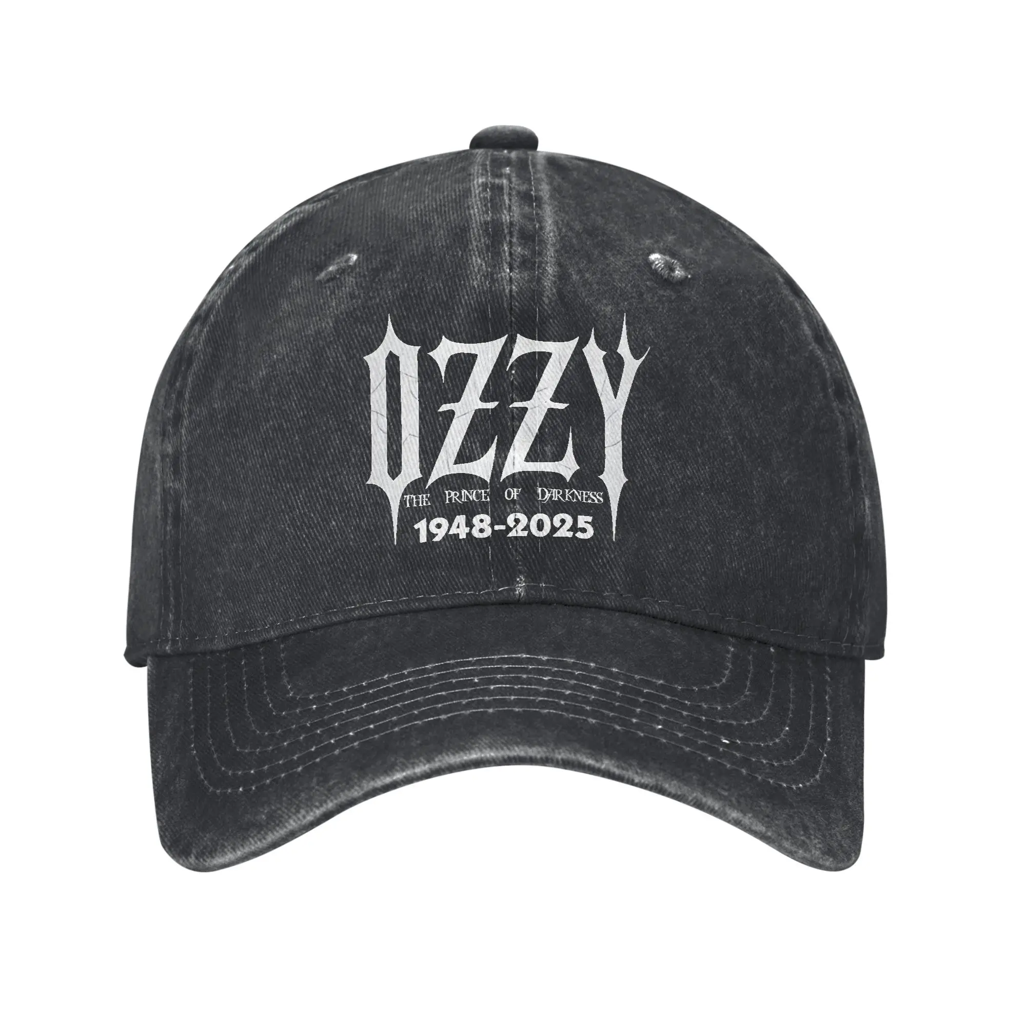 

Ozzy Osbourne 1948-2025 Rock Music Legend Trucker Hat Accessories For Unisex Baseball Cap Retro Headwear Snapback Cap Adjustable